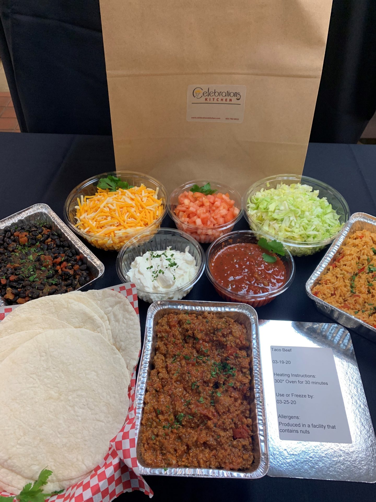 Taco Bar Celebrations Catering
